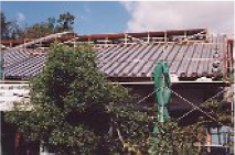 白翁山神宮寺 水屋葺替修繕中の画像